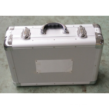 Caja y caja de aluminio de encargo con el logotipo de encargo